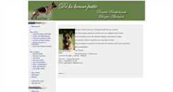 Desktop Screenshot of delabonnepatte.com